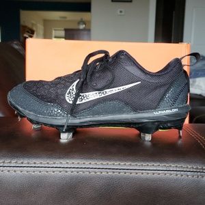 ♦NIKE Lunar Hyperdiamond metal softball cleats 6.5